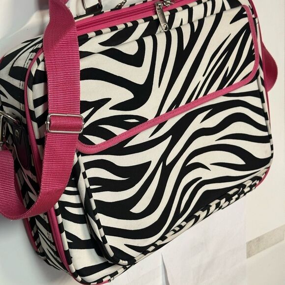 OGIO Black and White Laptop Bag with Zebra Print - Picture 3 of 7